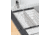 Snow Peak Shallow Mesh Tray Half Unit, One Size, CK-251