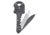 SOG Specialty Knives &amp; Tools Double Key Tool - Knive And File, 1.5in 5Cr13Mov Steel Drop Point Blade, Stainless Steel Black Handle, KEY401CP