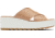 Sorel Cameron Flatform Mule Wedge Sandals Leather- Womens, Honest Beige/Sea Salt, 8 US, 1999151-246-8