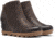 Sorel Joan Of Arctic Wedge II Zip Bootie - Womens, Blackened Brown, 9.5 US, 1920921205-9.5