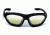 Sos Gripz Riders / Rambler Sunglasses, Frame - Matte Black Tr-90 W/ Temples And Strap / Lens - Pc Z87.1, Yellow-fm