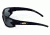 Sos Wraps / Slasher Polar Sunglasses, Metallic Black Frame, Smoke Lens