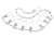 South Bend Snap Swivel Chain Stringer 40in w/8 Snaps, SBFS19