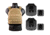 Spartan Armor Systems AR550 Body Armor And Shooters Cut Plate Carrier Package special, Tan, Medium-Extra Large, AR550PKG-SPC-CT-SPEC-KIT