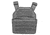 Spartan Armor Systems Shooters Cut Plate Carrier, Medium/Extra Large, Black, Adjustable, SAS-SHPC-BLK