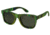 Spectrum Sunglasses Kalama S104BK Sunglasses, Green Stripe FRAME, Black Lens SSGS104BK