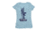 Spikes Tactical Womens - T-Shirt - V-Neck - Wahine, Powder Blue, 2XL SGT3019-2X
