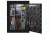 Stack-On 72 in TALL, 62-90 Gun with Electronic Lock,, Matte Black E-90-MB-E-S-72