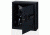 Stack-On Personal Drawer/Wall Safe w/Electronic Lock,1 Shelf,12.36x4.72x14.37in,Matte Black PDS-1505