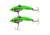 SteelShad Mini, 2 Pack, 1/4 Oz, Glow Green, SSL-10238