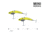 SteelShad Mini, 2 Pack, 1/4 Oz, Yellow Shad, SSL-10079