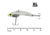 SteelShad XL Bait, 3/4 Oz, White Shad, SSL-10063