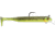 Storm 360GT Searchbait Swimmer, 3.5", 1/8oz Jig, #2/0 Hook 1 Rigged/2 Bodies, Hot Olive, SBS35HO-18J