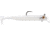Storm 360GT Searchbait Swimmer, 3.5", 1/8oz Jig, #2/0 Hook 1 Rigged/2 Bodies, Pearl Ice, SBS35PI-18J