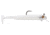 Storm 360GT Searchbait Swimmer Lure, 4-1/2", 1/4 Oz, 4/0 Hook, 1 Rigged, 2 Bodies, Pearl Ice, SBS45PI-14J