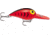 Storm Original Mag Wart Crankbait, Floating, Fluorescent Red/Black Herringbone, 2 3/4in, 3/4oz, AV90