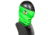 Stormr Hyperflex Ben Gravy Version Face Shield Neck Gaiter, Unisex, Green, One Size, XHS10N-G-91
