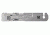 Stowaway Tools Folding Knife Tool w/ 1.9in Locking Stainless Steel Blade, Metal-Matte, STW-200