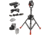 Streamlight Portable Scene Light III SL-P6 Lithium-Ion Battery and AC/DC 10000 Lumens Spotlight with Tripod System, Black, 46105