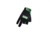 StrongSuit Precision Gloves, Black/Green, Small 51200-S