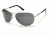 Suncloud Polarized Optics Aviator (New) Sunglasses - Silver Frame, Gray Polarized Polycarbonate Lenses S-AVPPGYSV