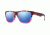 Suncloud Polarized Optics Lowdown Slim Sunglasses-Matte Tortoise-Blue Flash Mirror
