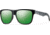 Suncloud Polarized Optics Lowdown Sunglasses Matte Black/Green Sol-X Carbonic TLT Lenses LDPCGMMB