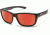 Suncloud Polarized Optics Mayor Sunglasses-Matte Black-Polarized Red Mirror