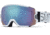 Suncloud Polarized Optics Vice Goggle-White Block-Blue Sensor Mirror