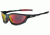 Survival Optics Tech Evolution Sunglasses - Black Flash Frame, DeCentered Red Lenses - 6003