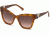 Swarovski SK0157 Sunglasses - Dark Havana Frame Color, Brown Mirror Lens Color