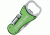 SwissTech Bottle Opener Multi-Tool, Green/Stainless Steel MFTCSGR-OP-NA