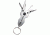 SwissTech Key Ring Multi-Tool 7-in-1, Silver STT60300