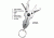 SwissTech Key Ring Multi-Tool 7-in-1, Silver STT60300