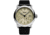 Szanto Automatic Officer Watches, Ivory Dial, Black Strap, Steel, One Size, SZ 6305E