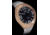 Szanto Icon Frank Stephenson Cosmos Watches, Blue Dial, White Strap, Rose Gold, One Size, IC-FS-9005