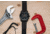 Szanto Icon Roland Sands Chrono Watches, Black Dial, Black Strap, Black, One Size, IC RS 2252