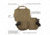 Tac-Six Crew Tactical Pistol Case, Coyote, 10816