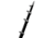 TACO Marine 12' Black/Silver Center Rigger Pole - 1-1/8" Diameter 58987