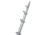 TACO Marine 12' Silver/Silver Center Rigger Pole - 1-1/8" Diameter 58988