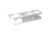 TACO Marine 2-Drink Poly Cup Holder w/"Catch-All" - White 45935