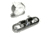 TACO Marine Stainless Steel Adjustable Reel Hanger Kit w/Rod Tip Holder - Adjusts from 1.875" - 3.875" 48332