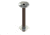 TACO Marine Surface-Mount Pedestal Table Base For 2.375in Post 9.875in Base, Z10-4075BLY60MM