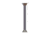 TACO Marine Surface-Mount Pedestal Table Base For 2.375in Post - Base, 7in, Z10-4067BLY60MM