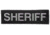 Tactical Tailor Sheriff ID Badge, Gray/Black, 3x10, 78221-2