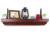 Tactical Walls 825 Top Locking Shelf w/ Standard Trim, Standard Foam, Cherry, 0825TLCHPLN52