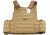 TAG Rampage Armor Plate Carrier Vest, Large/Extra Large, Coyote Tan 814562