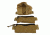 Team Wendy Transit Pack by Mystery Ranch Helmet Bag, Coyote Brown, 70-MRC-CB