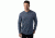 Tentree Dakar Tencel French Terry Long Sleeve, Mens, Vintage Indigo, S SP18-MLDAK-BLU-S