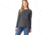 Tentree Morgen Loose Knit Long Sleeve, Womens, Meteorite, Extra Small, FA18-WLMOR-BLK-XS